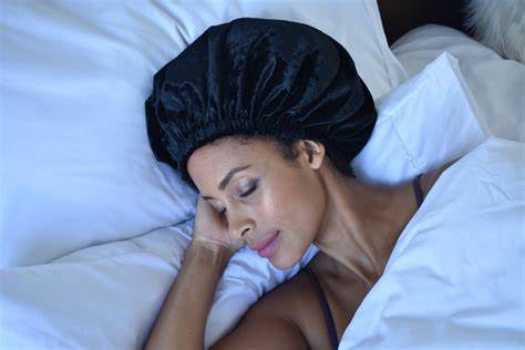 black women wearing bonnets