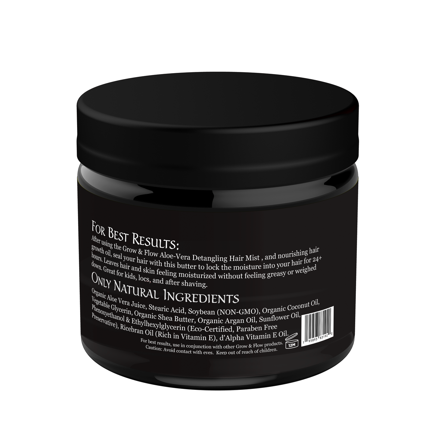 Grow & Flow Moisturizing Hair & Body Butter