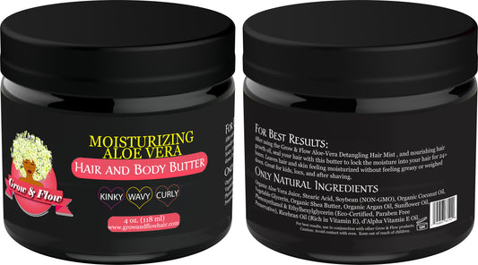 Grow & Flow Moisturizing Hair & Body Butter