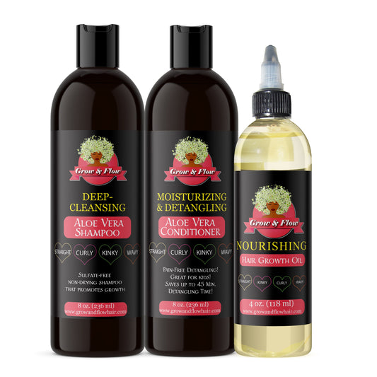 Grow & Flow Hair Growth Starter Kit