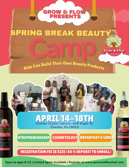 SPRING BREAK BEAUTY CAMP (50 % DEPOSIT)