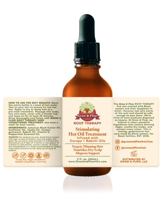 Grow & Flow: Root Therapy Stimulating Hot Oil Treatment