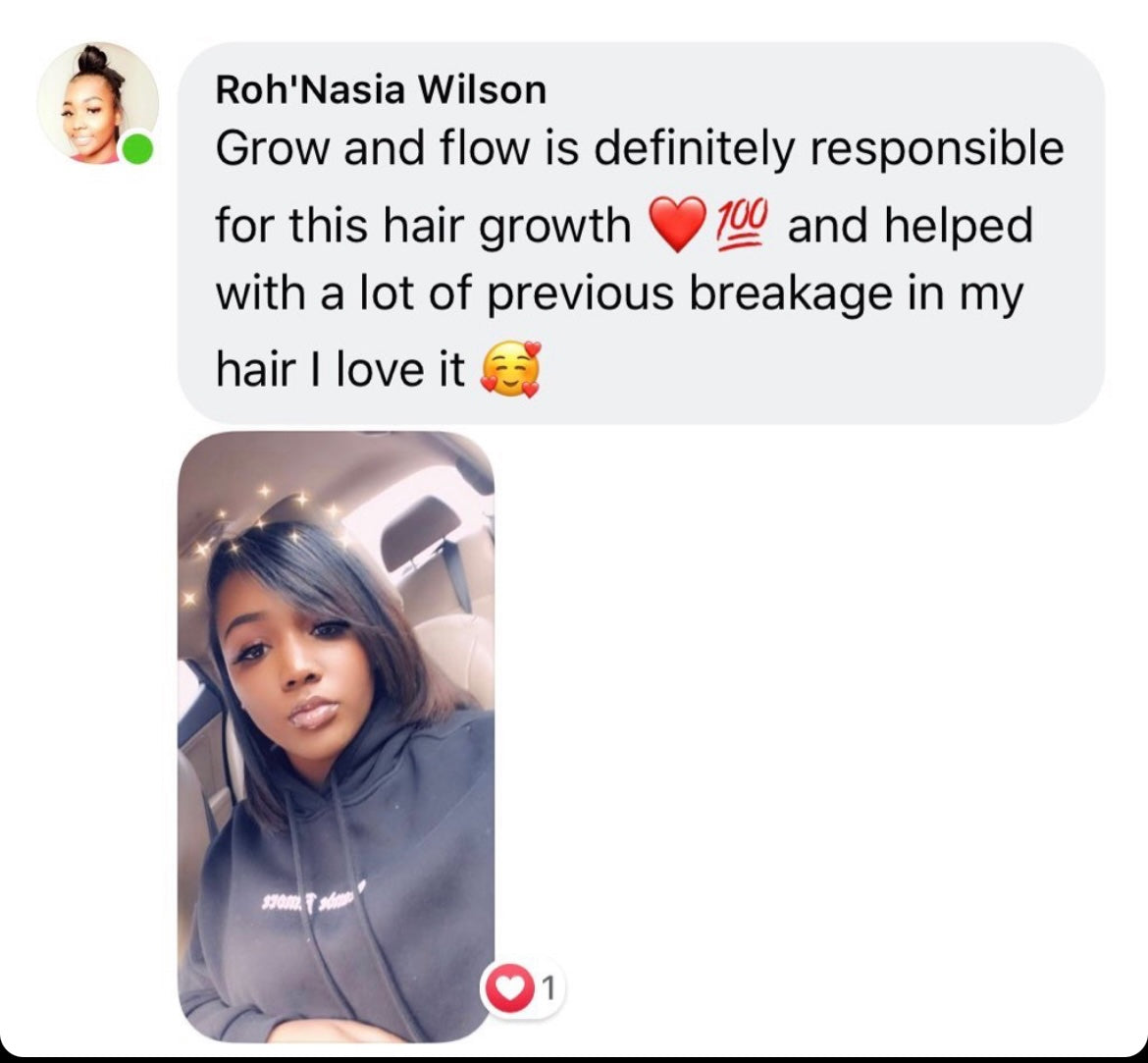 Grow & Flow Nourishing Hair Growth Oil