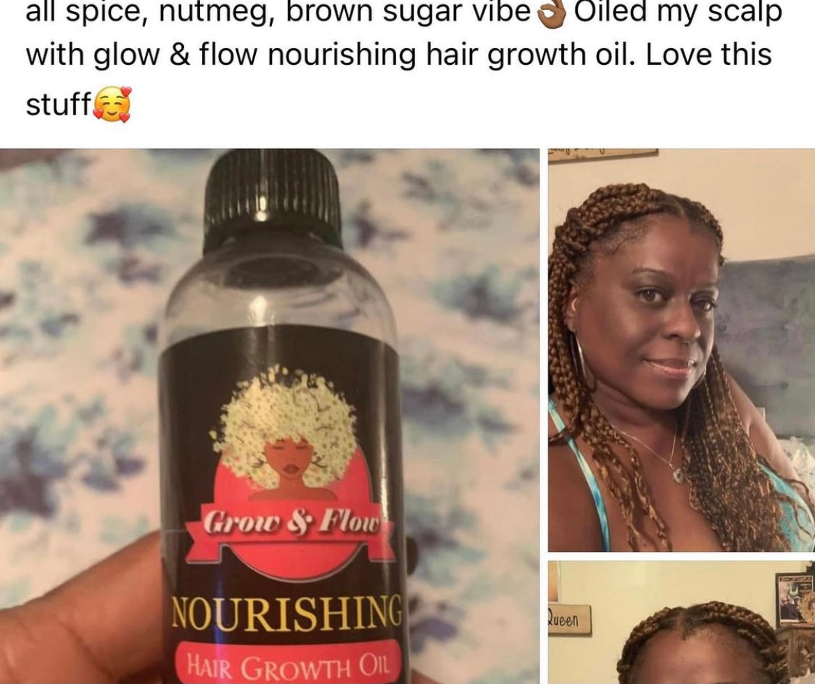 Grow & Flow Nourishing Hair Growth Oil